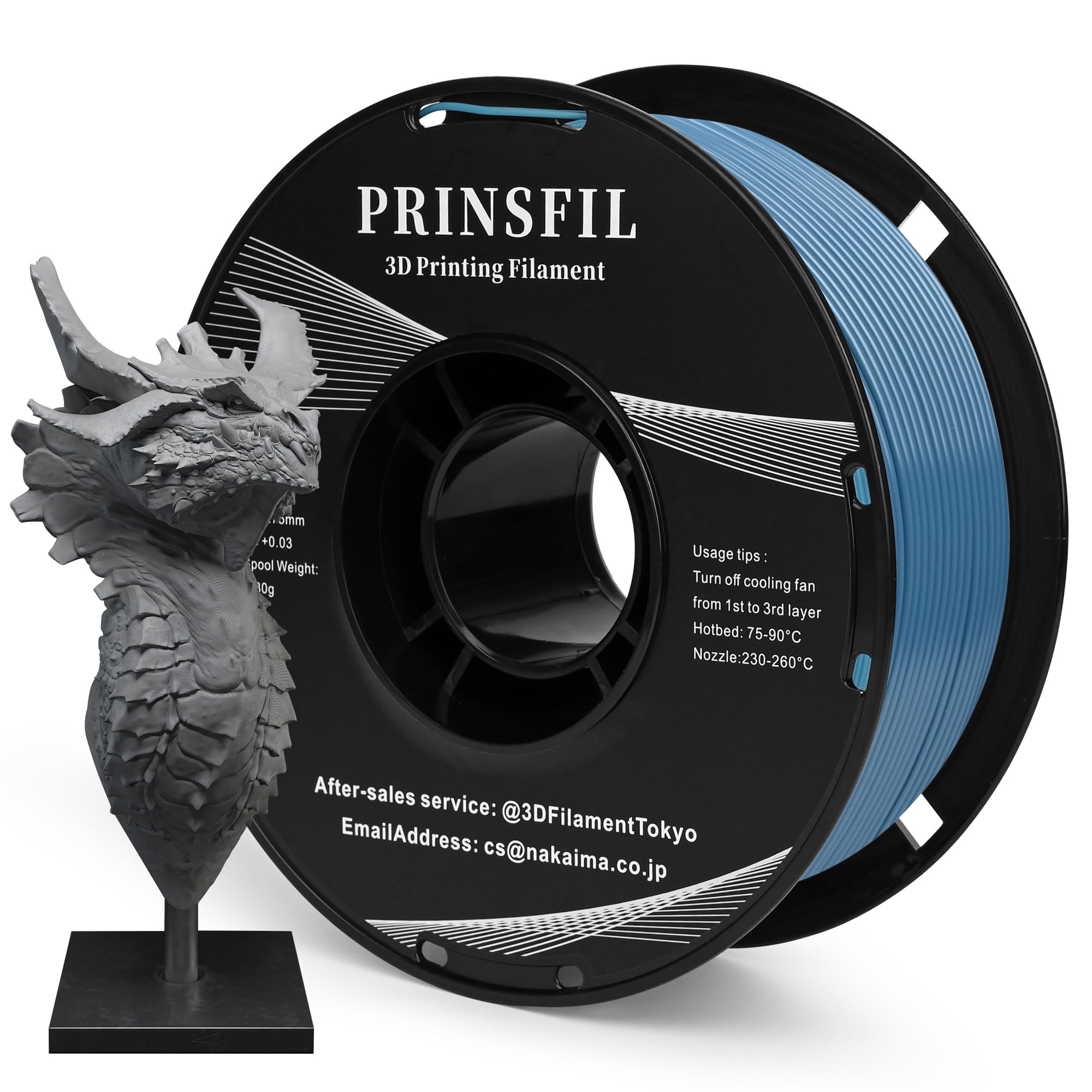 Amazon.co.jp: PRINSFIL特製純正定番PETG 3dプリンター フィラメント